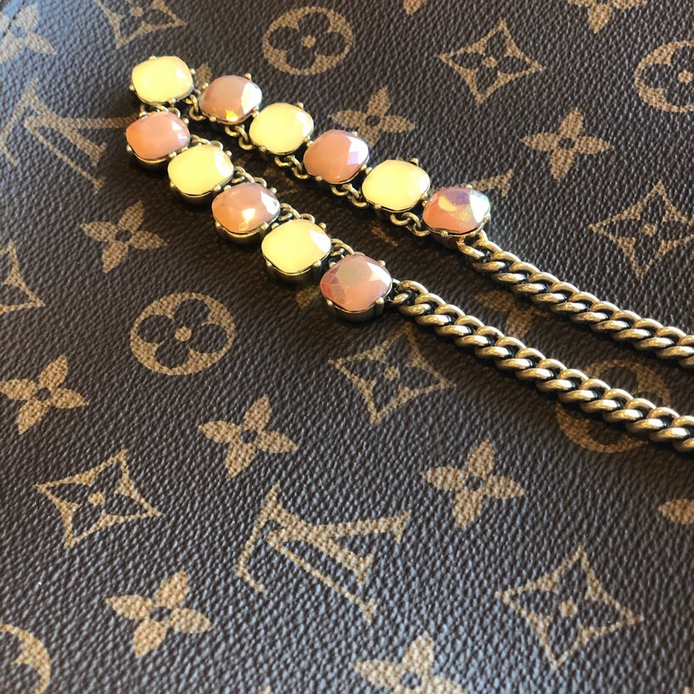J.Crew Multi color gem necklace - Picture 3 of 3